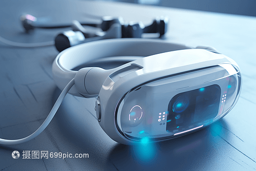 科技感智能監測系統 智能設備的守護者與智慧管家